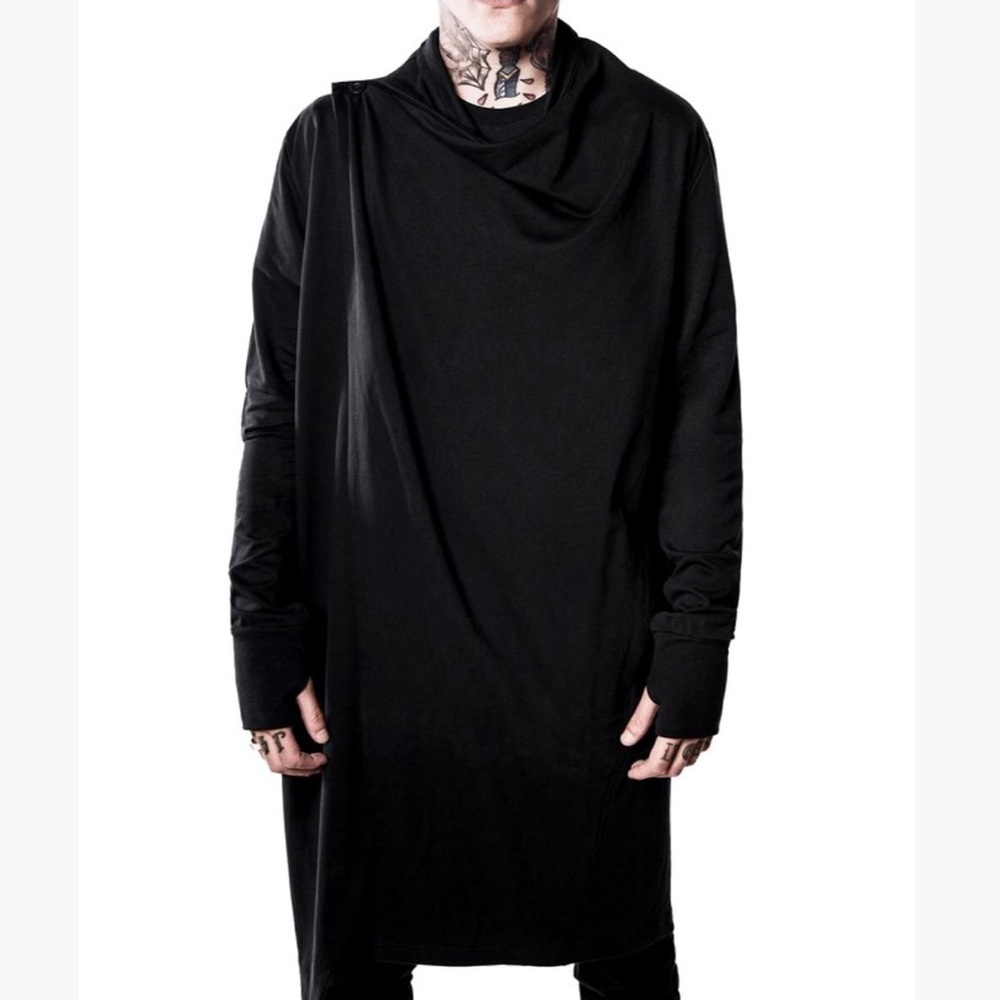 Killstar long black jacket / cardigan